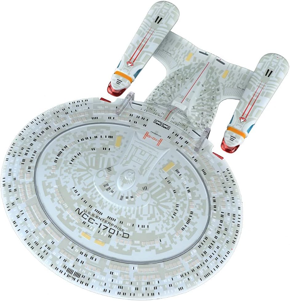 Hero Collector Eaglemoss U.S.S. Enterprise NCC-1701-D Collector's XL Edition | Star Trek Official Starships Collection | Model Replica