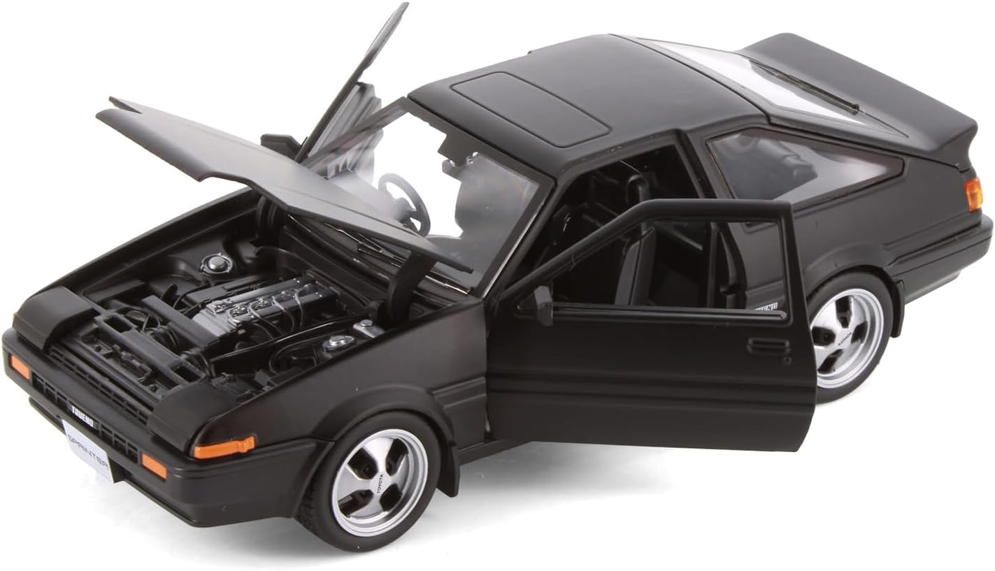 Toyota Sprinter Trueno AE86 37916-1/24 Scale Diecast Model Car (White)