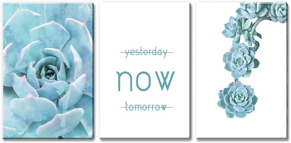 wall26 Canvas Prints Wall Art - Ocean Themed 3 Panel Wall Art with Wave,Anchor and Rudder - 16"x24" x 3 Panels
