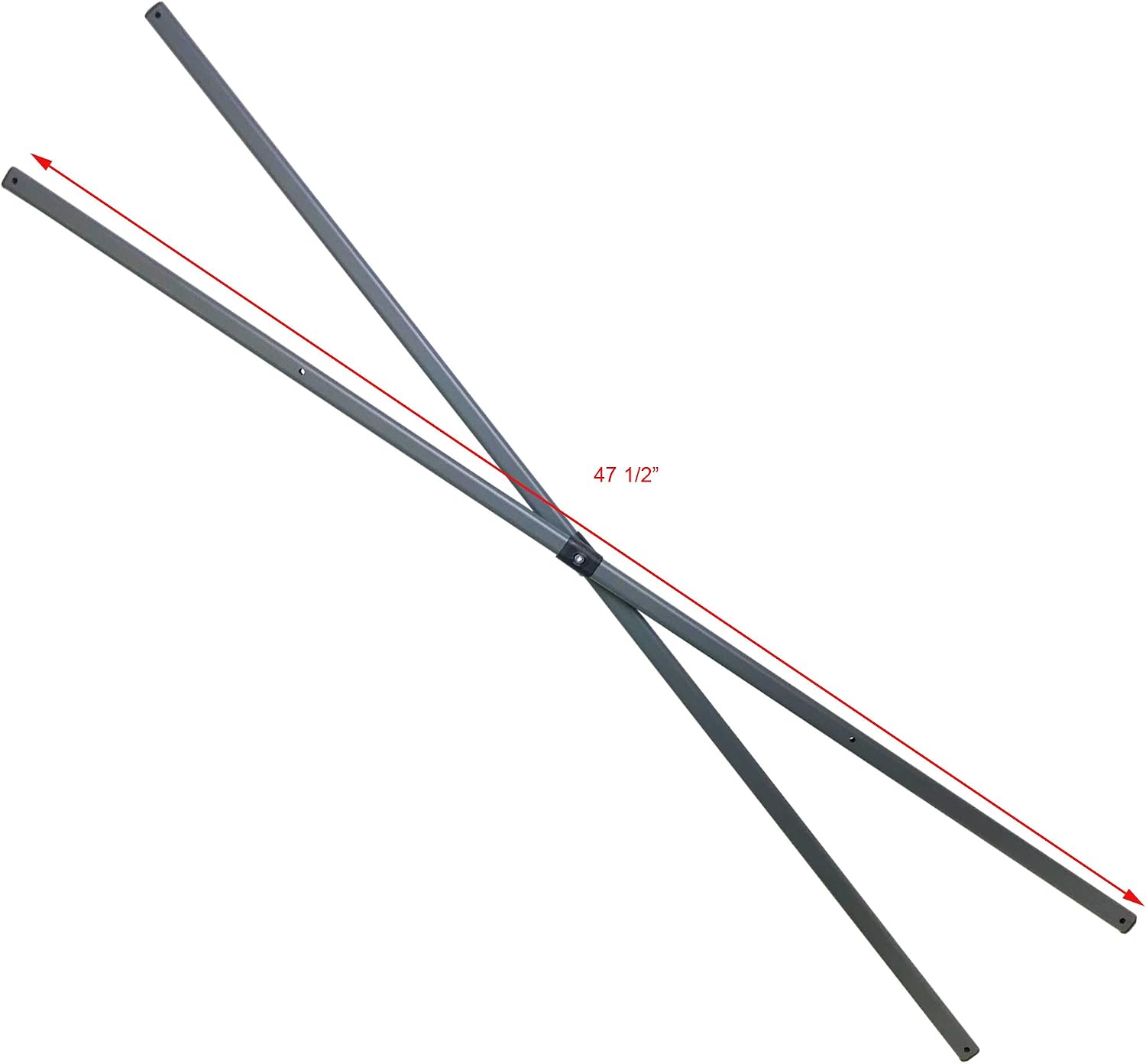 for Quest 12 x 12 Straight Leg Canopy X Truss Bars 47 3/8" Replacement Parts
