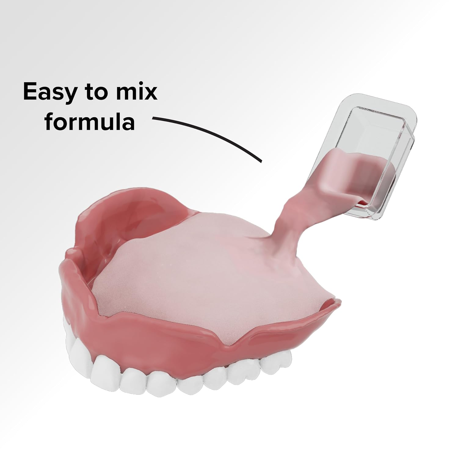 Dentemp Denture Reline Kit - Advanced Formula Reline It Denture Reliner (Pack of 2) - Denture Kit to Refit and Tighten Dentures for Both Upper & Lower Denture (Packaging May Vary)