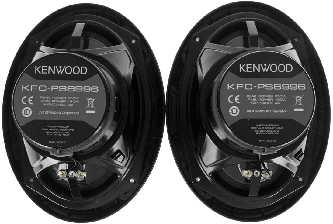 Kenwood Car Audio Performance Series KFC-PS6996 700W 6" x 9" 5 Way Full Range Speakers