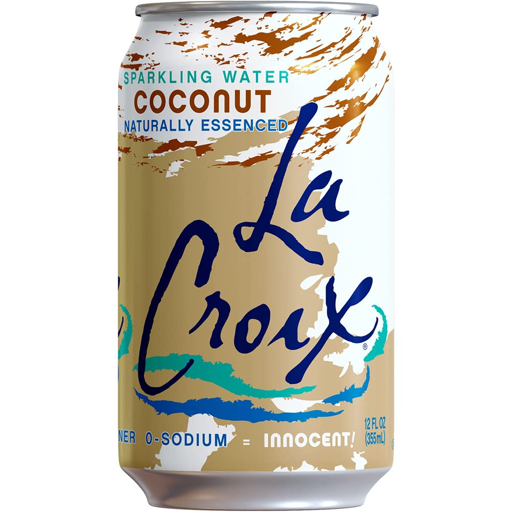 La Croix, Water Sparkling Coconut, 12 Fl Oz, 8 Count