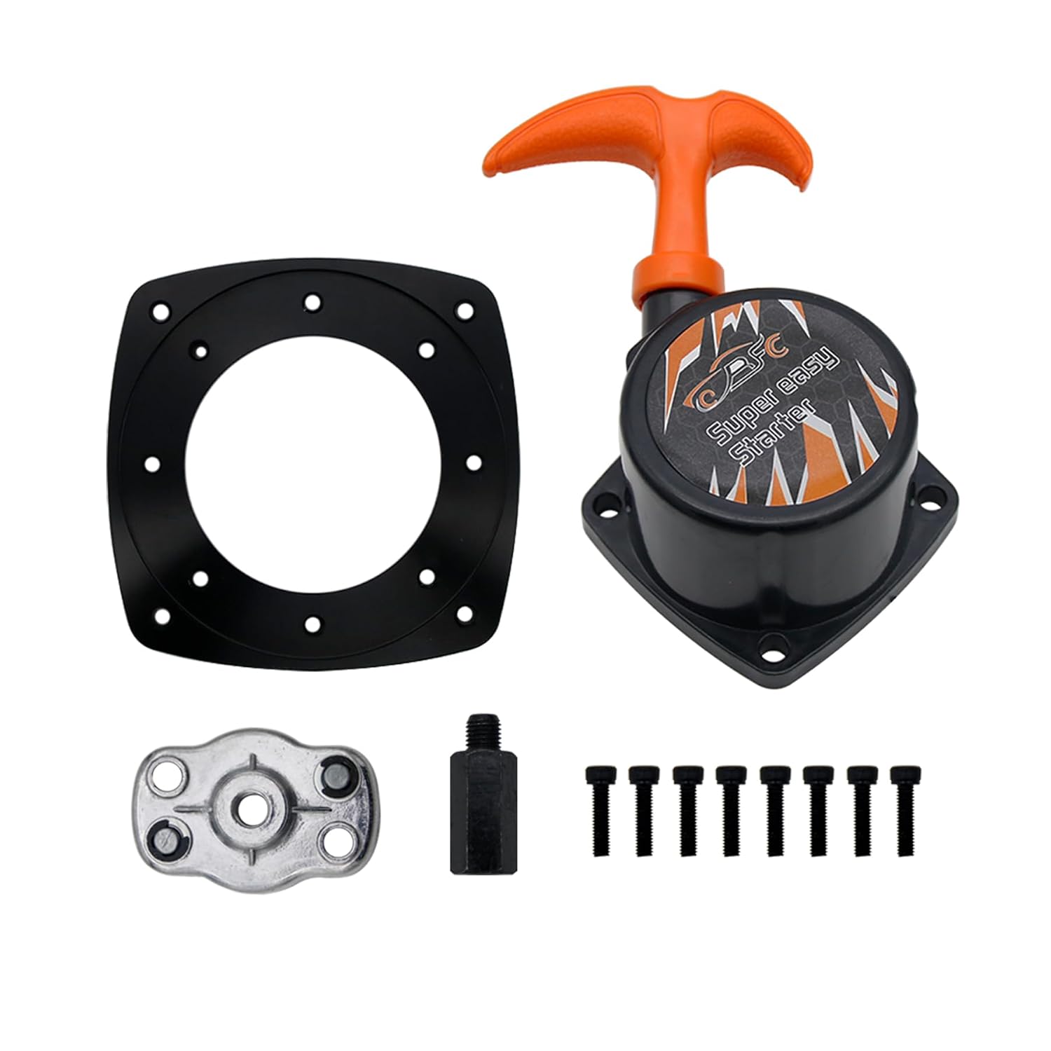 FLMLF Engine Pull Starter, Easy Pull Starter for Zenoah CY 23cc, 26cc, 29cc and Rovan 23-30.5cc Engine (Green)