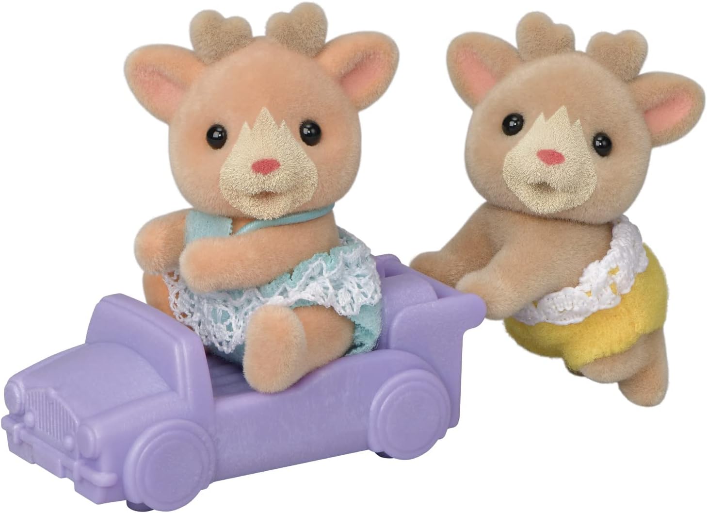 Calico Critters Hopscotch Rabbit Twins - Adorable Bunnies for Endless Imaginative Play. Bring Home the Double the Fun with These Charming Twins!