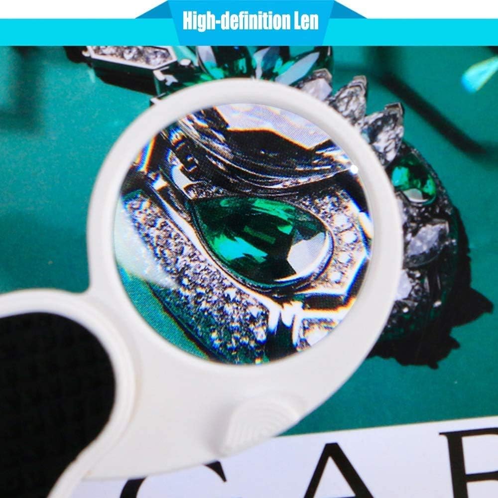 TECHSHARE Magnifying Glass with Light, Lighted Magnifying Glass