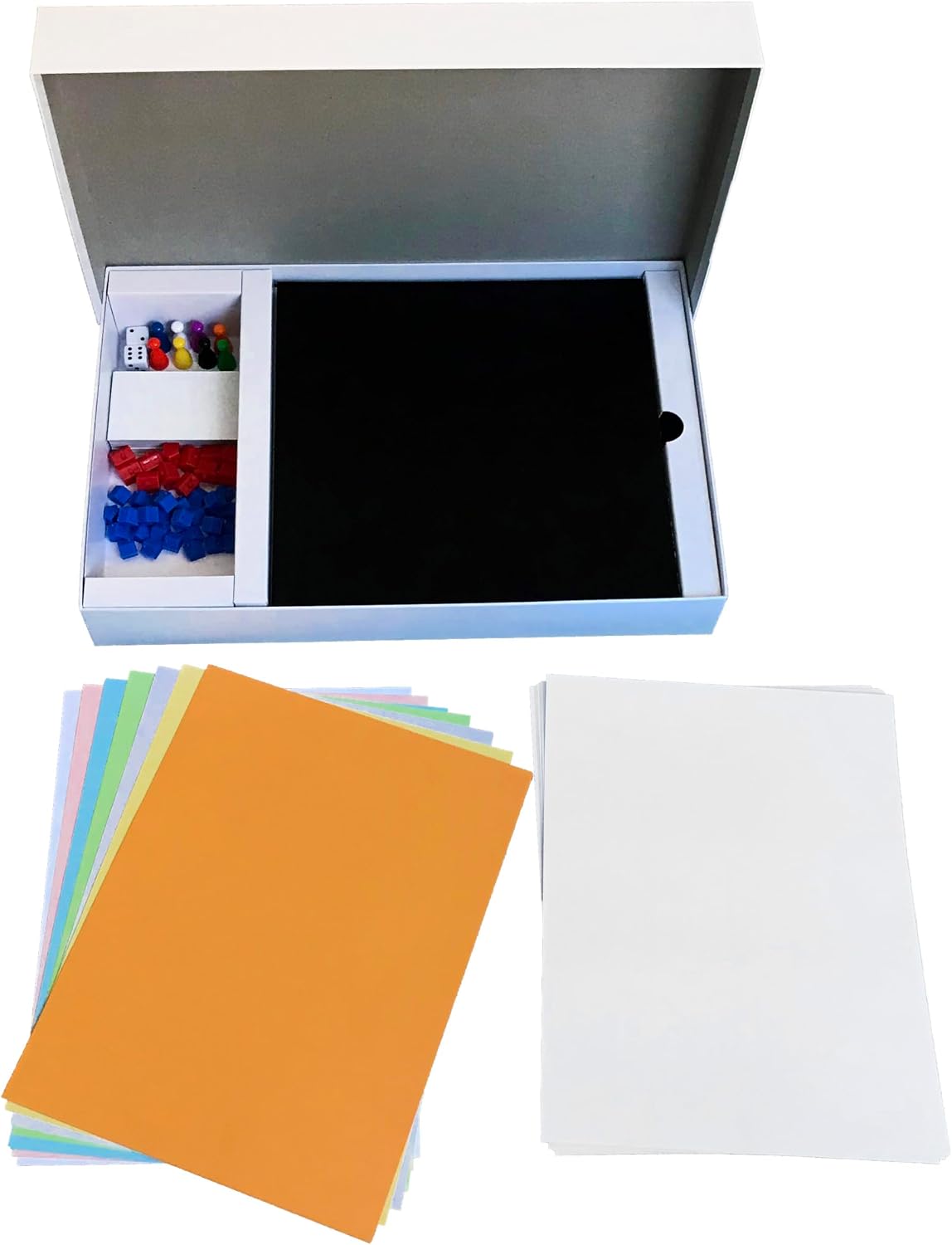 Create Your Own Opoly Board Game Kit with Blank Board & Game Pieces