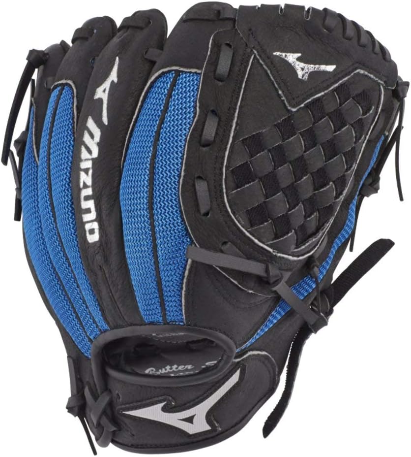 Mizuno Prospect PowerClose Youth Baseball Glove Series I V-Flex Notch I Parashock Palm Pad I Buttersoft Palm Liner