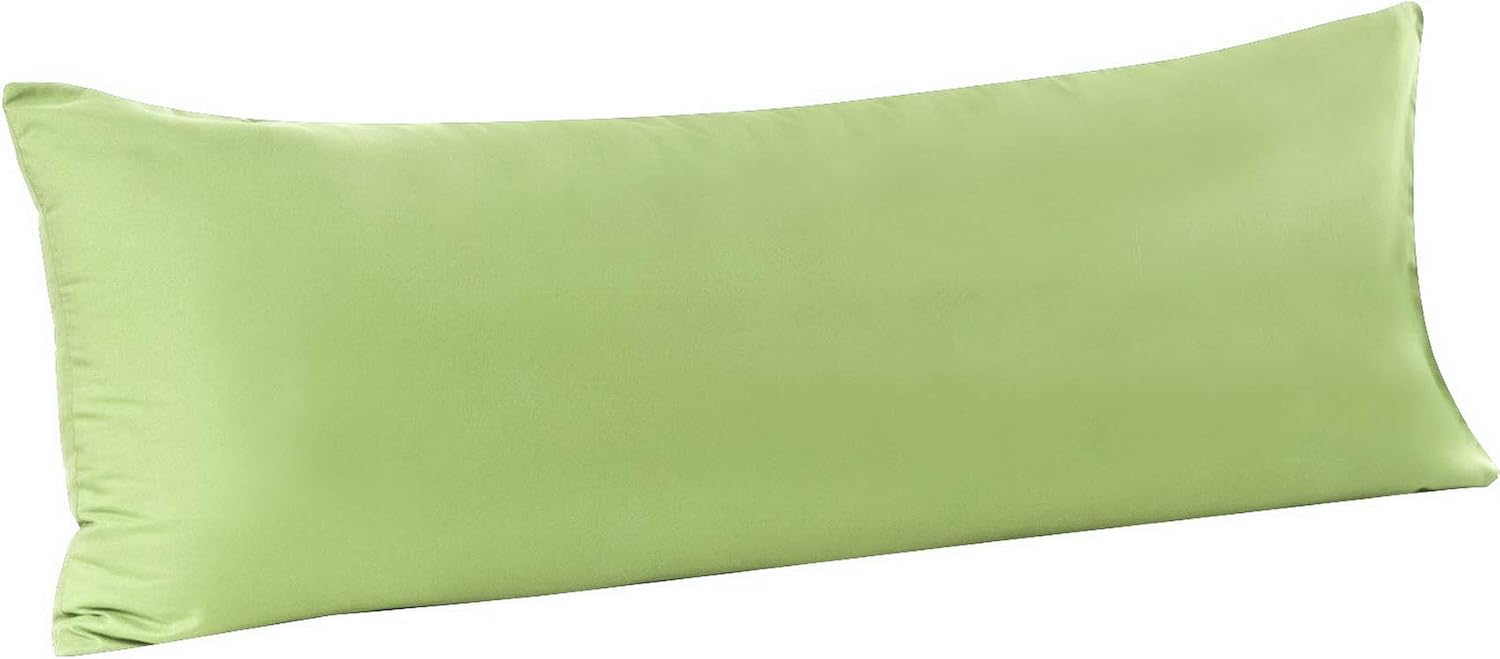 FLXXIE 2-Pack Microfiber Standard Pillow Cases, Envelope Style, White