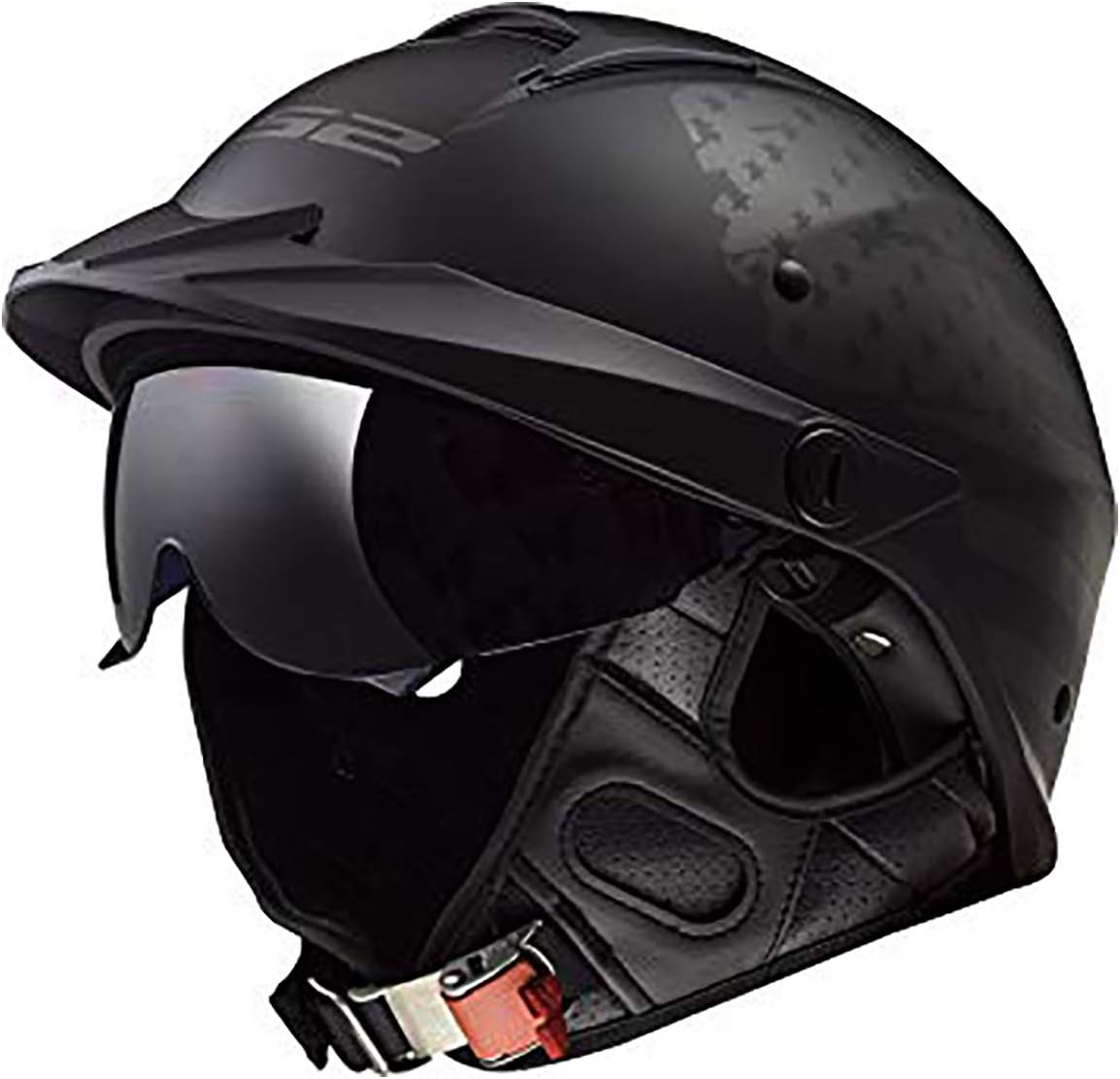 LS2 Helmets Rebellion Motorcycle Half Helmet
