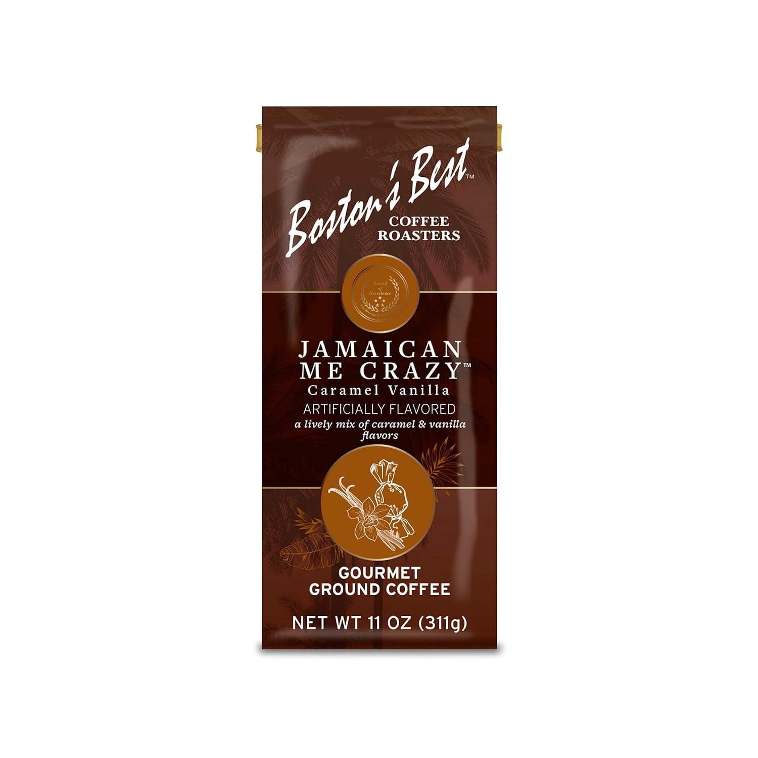 Boston’s Best Coffee - Fall-Inspired Pumpkin Spice Medium Roast Gourmet Delicious Flavored Coffee, Premium Ground - 11 oz. / 311 g Bag