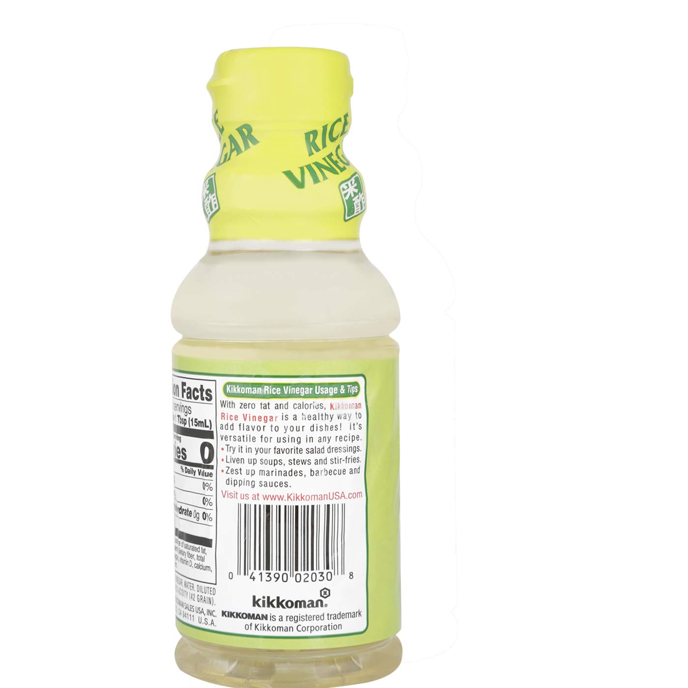 Kikkoman Rice Vinegar, 10 Fluid Ounce