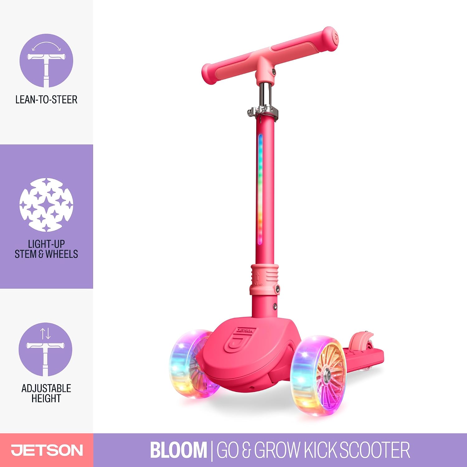 Jetson Scooters - Jupiter Mini Kick Scooter, Foldable, Lightweight, Portable