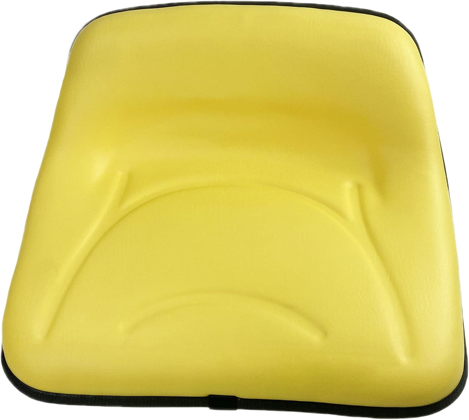E-TY15862 Seat, Yellow 8-1/4" Low Back for John Deere 111H, 112L, 116, 116H, 130, 160, 165, 170, 175, 180, 185, SX75, SX95