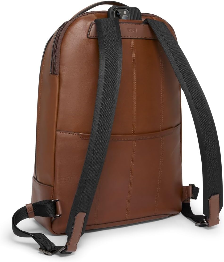TUMI Harrison Warren Backpack, 15-Inch Laptop Backpack, Black Bombe
