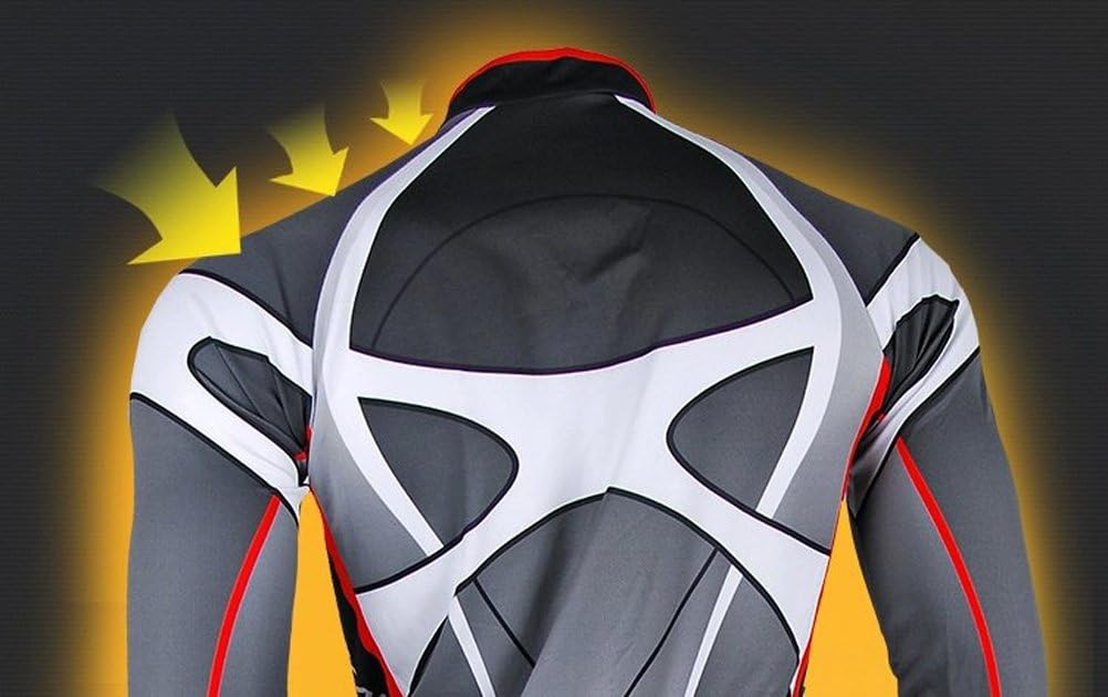 sponeed Men's Cycling Jersey and Bib Short Suit Bicycle Wear Padded Bike Tights