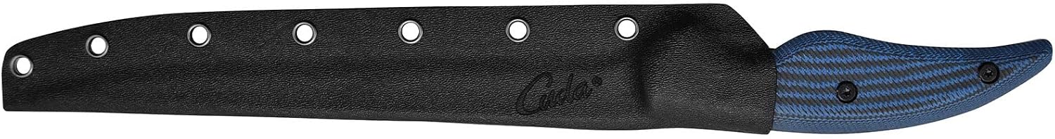 Cuda 9" & 9" Filet Knife for Fishing, Precision Ground Stainless Steel Blade, Non-Slip Handle