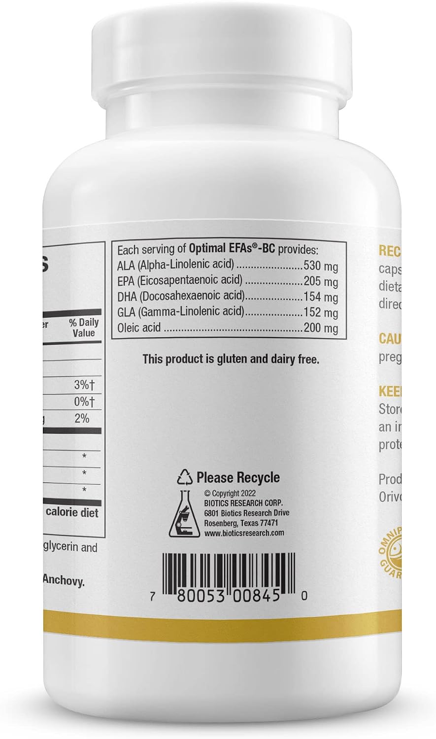 Biotics Research Saccharomyces boulardii Probiotics Supplement - 235 mg/Serving- Supports GI Health Microbial Balance, Healthy Immune & Pathway Responses - Dairy-Free, Temperature-Stable - 60 Capsules