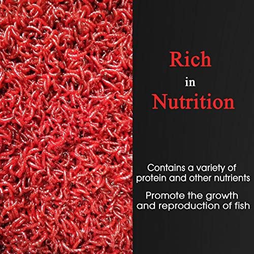 Brine Shrimp Cubes All Natural Tropical Fish Food for Small to Medium Sized Saltwater & Freshwater Fish - Betta Guppy Discus Cichlids Discus Goldfish Angel Fish