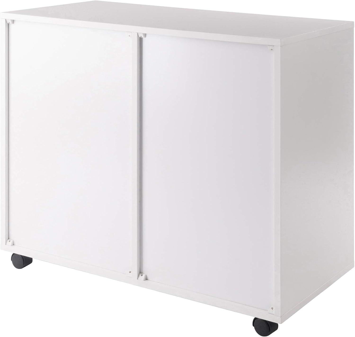 Winsome Halifax Mobile Storage Cabinet with Doors & Drawers, Stylish & Functional Home Storage Cabinet for Filing, Kitchen Organization, Moveable Furniture for Office, Dorms, Apartments