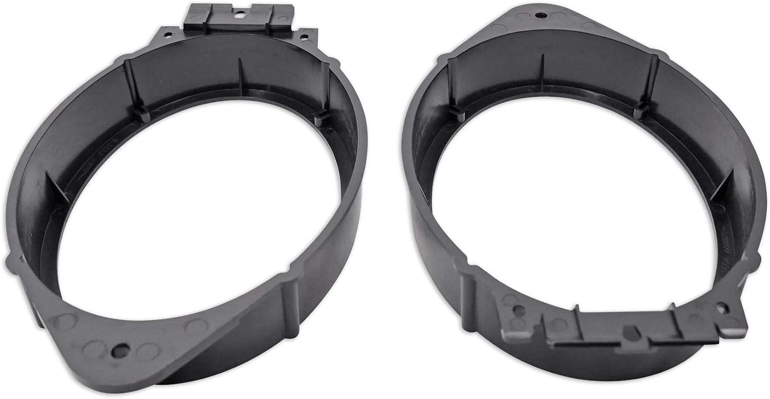 Kenwood KFC-6966S 800 Watt 6x9" 3-Way Car Stereo Speakers Bundle With METRA 82-3004 6x9" Speaker Adapter & METRA 72-4500 Speaker Harness Connector