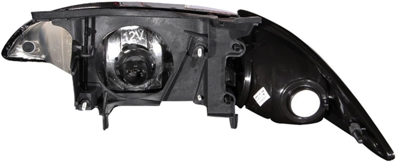 Anzo USA 121019 Chevrolet Cavalier Crystal-Black With Corners Headlight Assembly - (Sold in Pairs)
