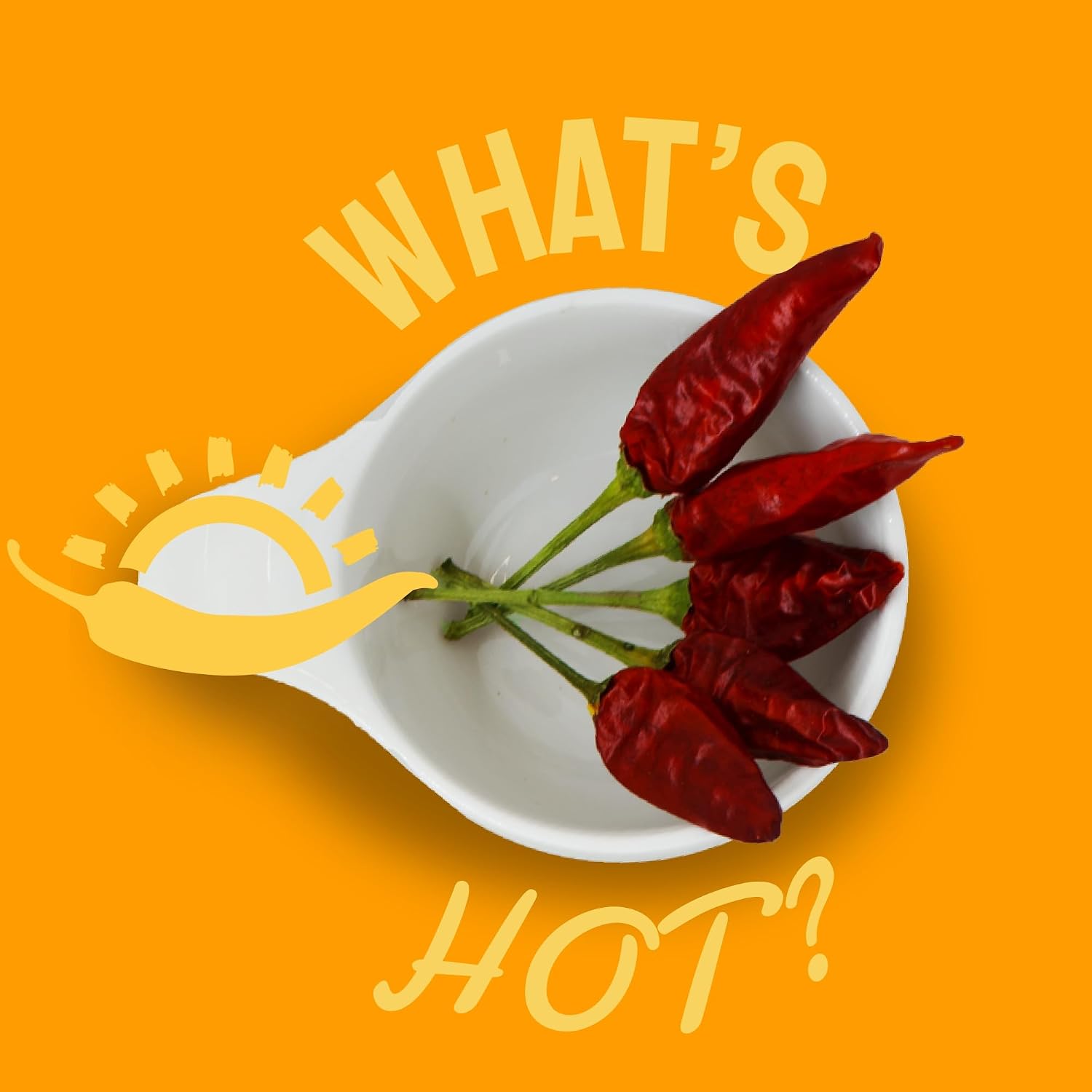 TUTTOCALABRIA Dried Whole Calabrian Chili Peppers, Dry Pepper on Stem, 20 g