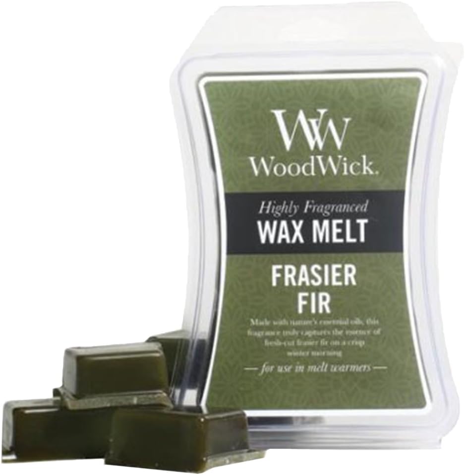 WoodWick Frasier Fir Hourglass 3 oz Wax Melt