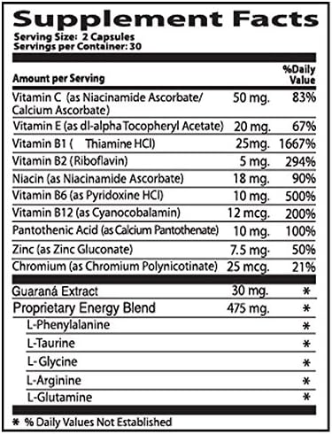 Neurobion energy + Neurobion high potency dietary supplement special blend of amino acids, vitamins b1- b6- & b12 + zinc