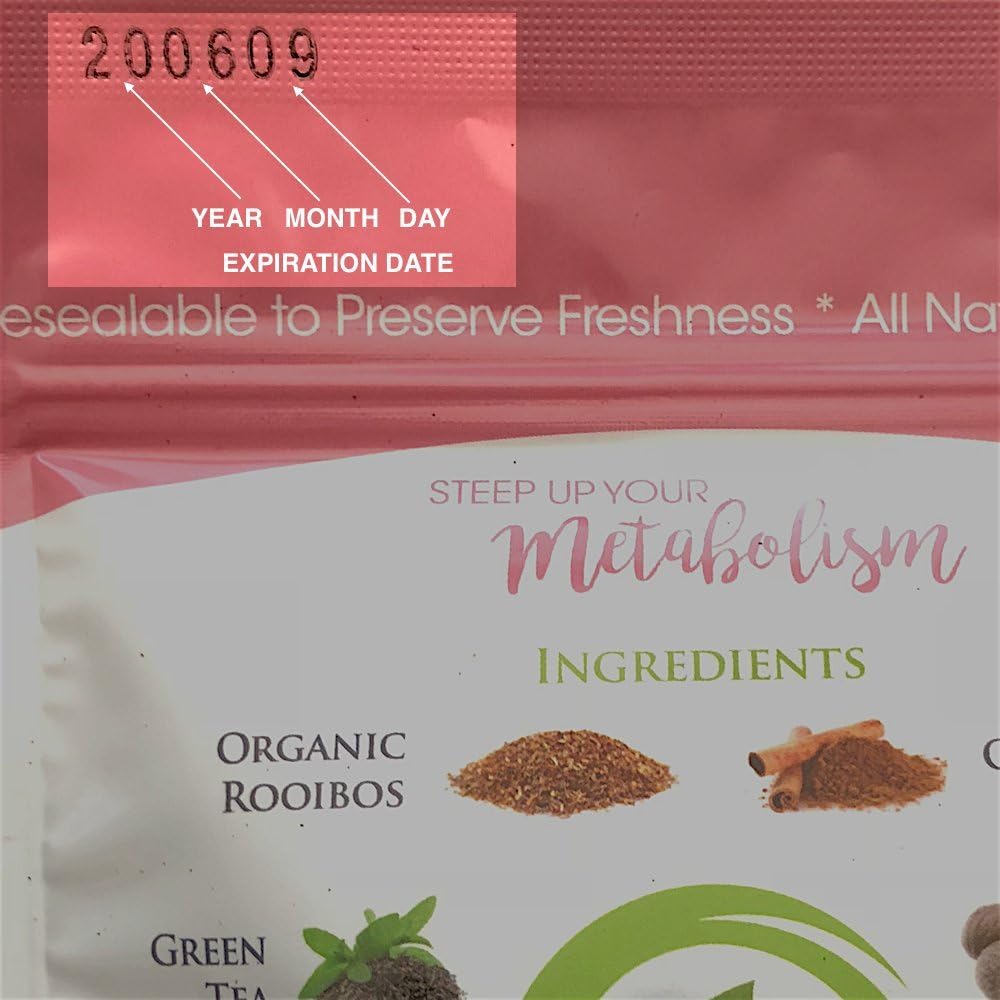 FATBOM Zero Tea 14 Day Detox Tea, Teatox Herbal Tea for Cleanse