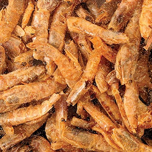 Zoo Med Large Sun-Dried Red Shrimp 10oz Each (2 Pack)