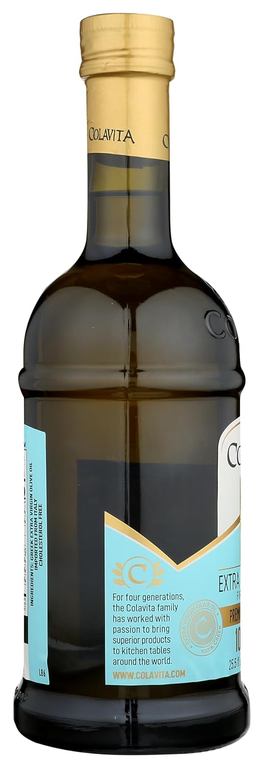 Colavita 100% Greek Extra Virgin Olive Oil, 25.5-Ounce