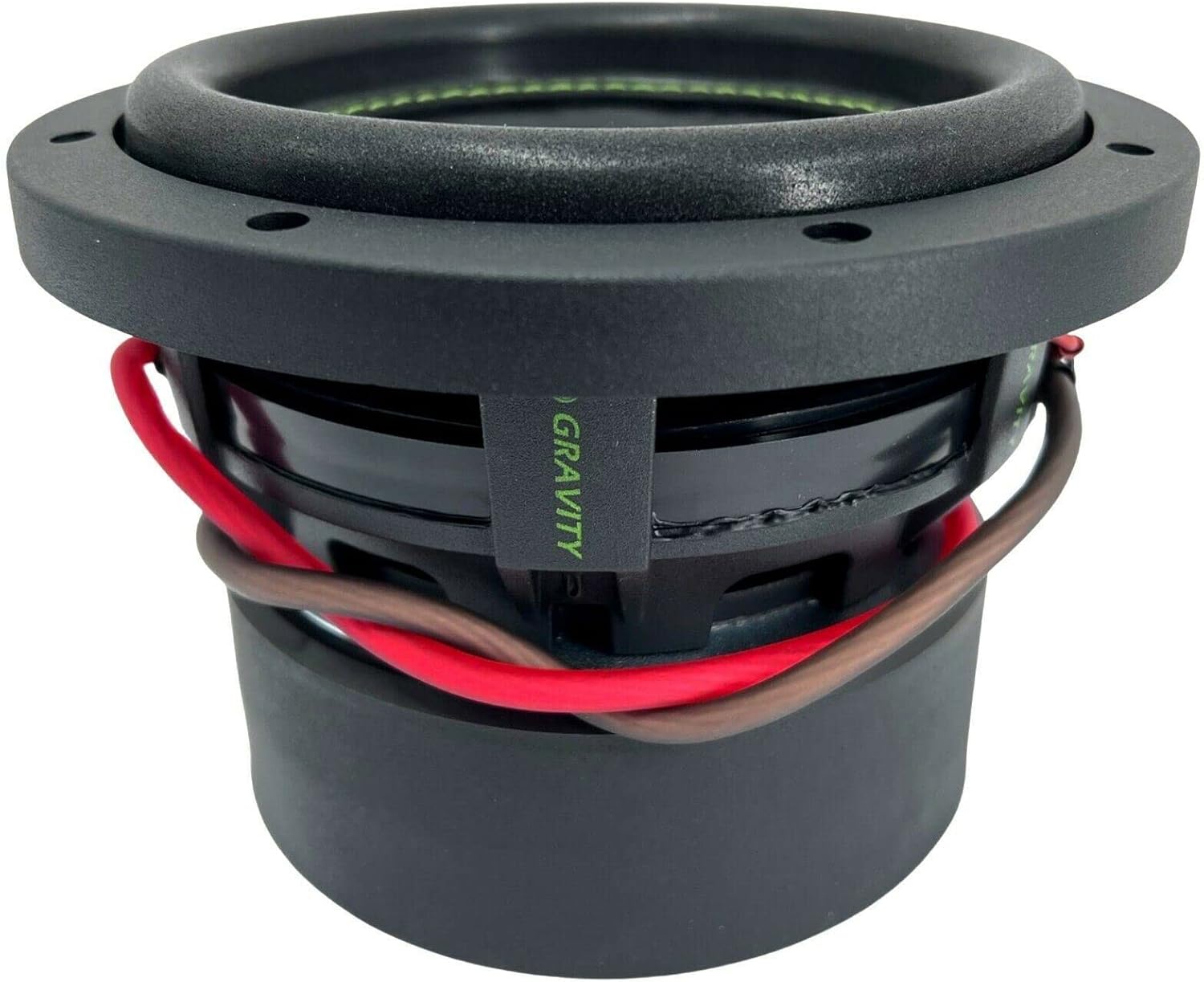 Gravity Car Vehicle Subwoofer Audio Speaker - 15 Inch Competition Grade Pressed Paper Cone, 2 Ohm DVC, Advanced Air Flow