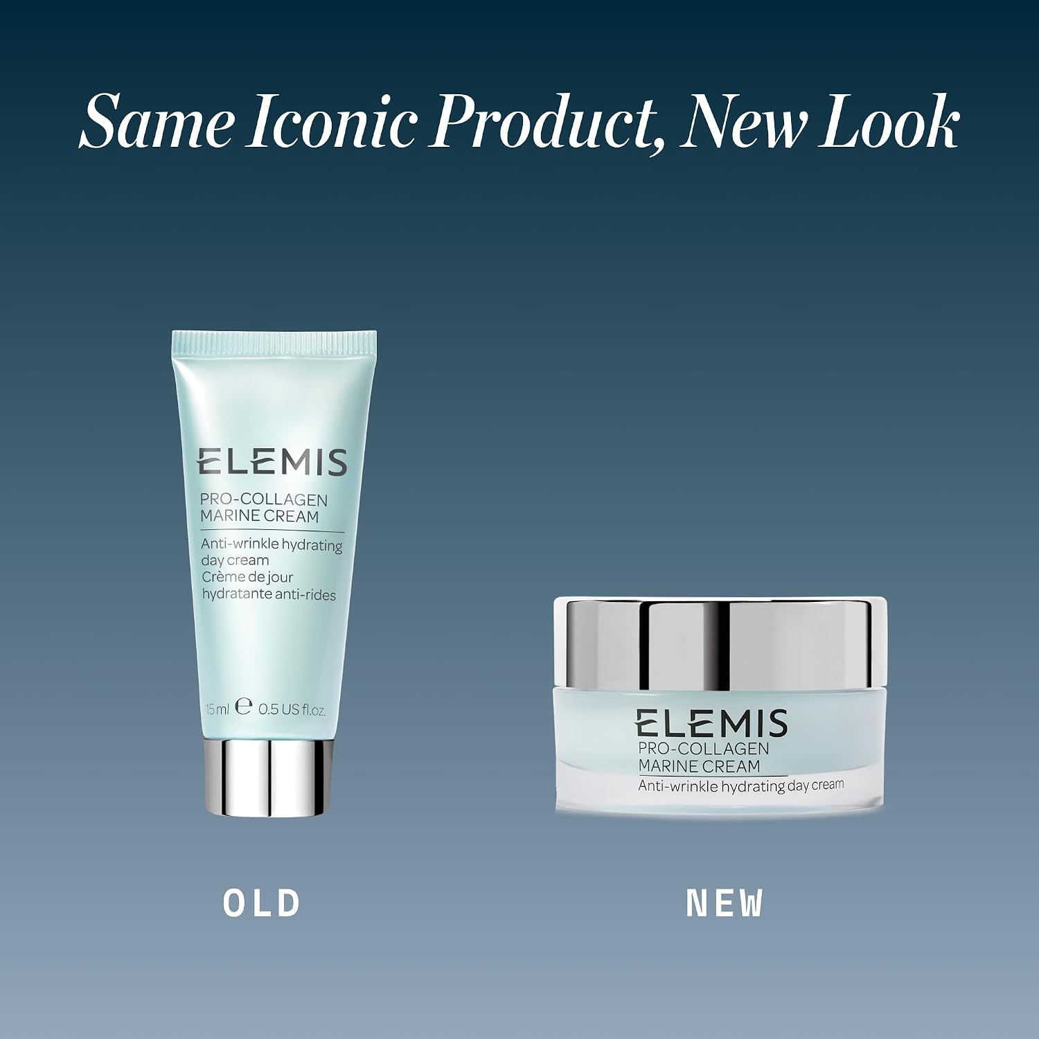 ELEMIS Pro-Collagen Marine Cream, Lightweight Anti-Wrinkle Daily Facial Moisturizer