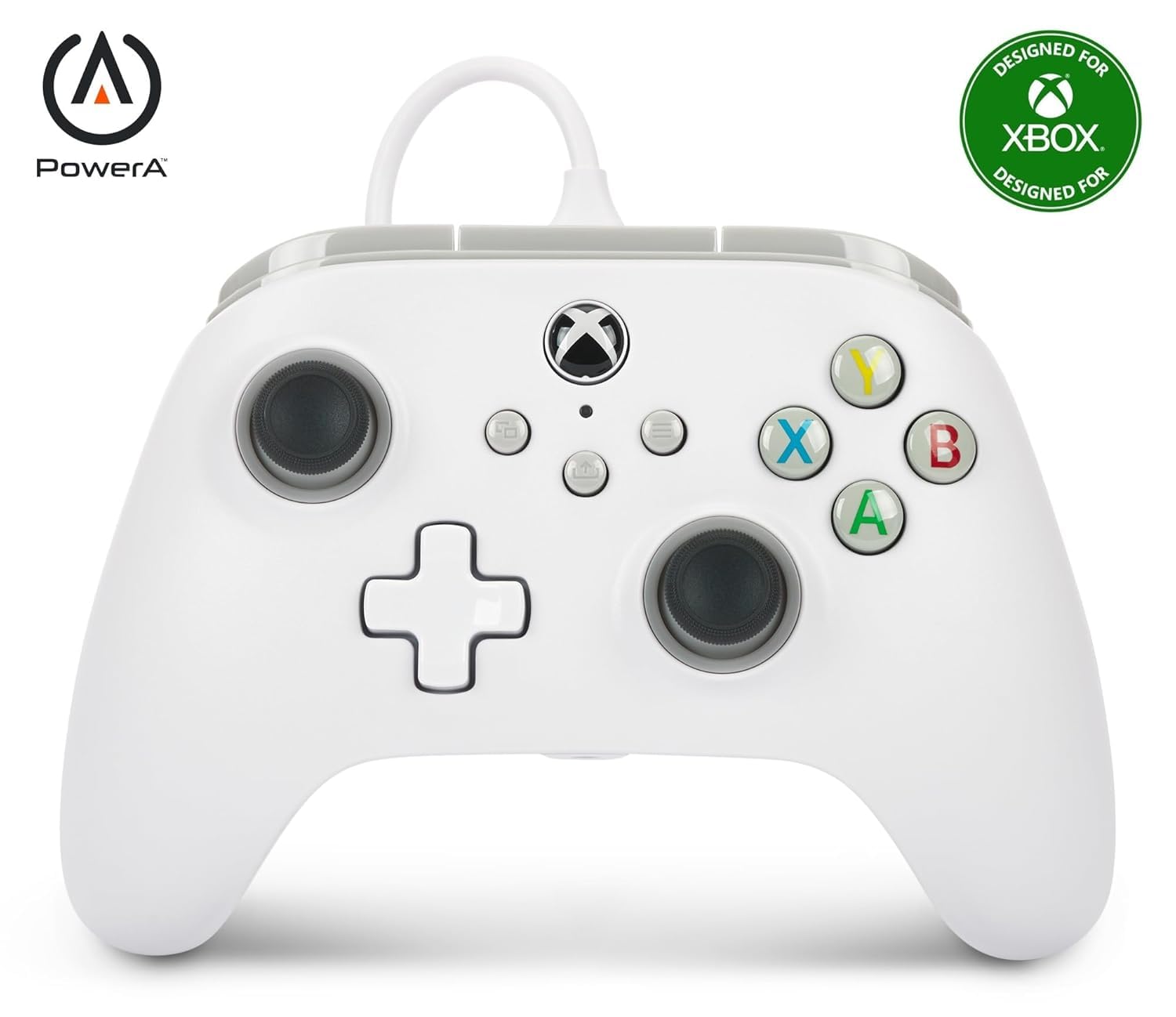 PowerA Wired Controller for Xbox Series X|S - blue, gamepad, video game/gaming controller, works with Xbox One, Officially Licensed