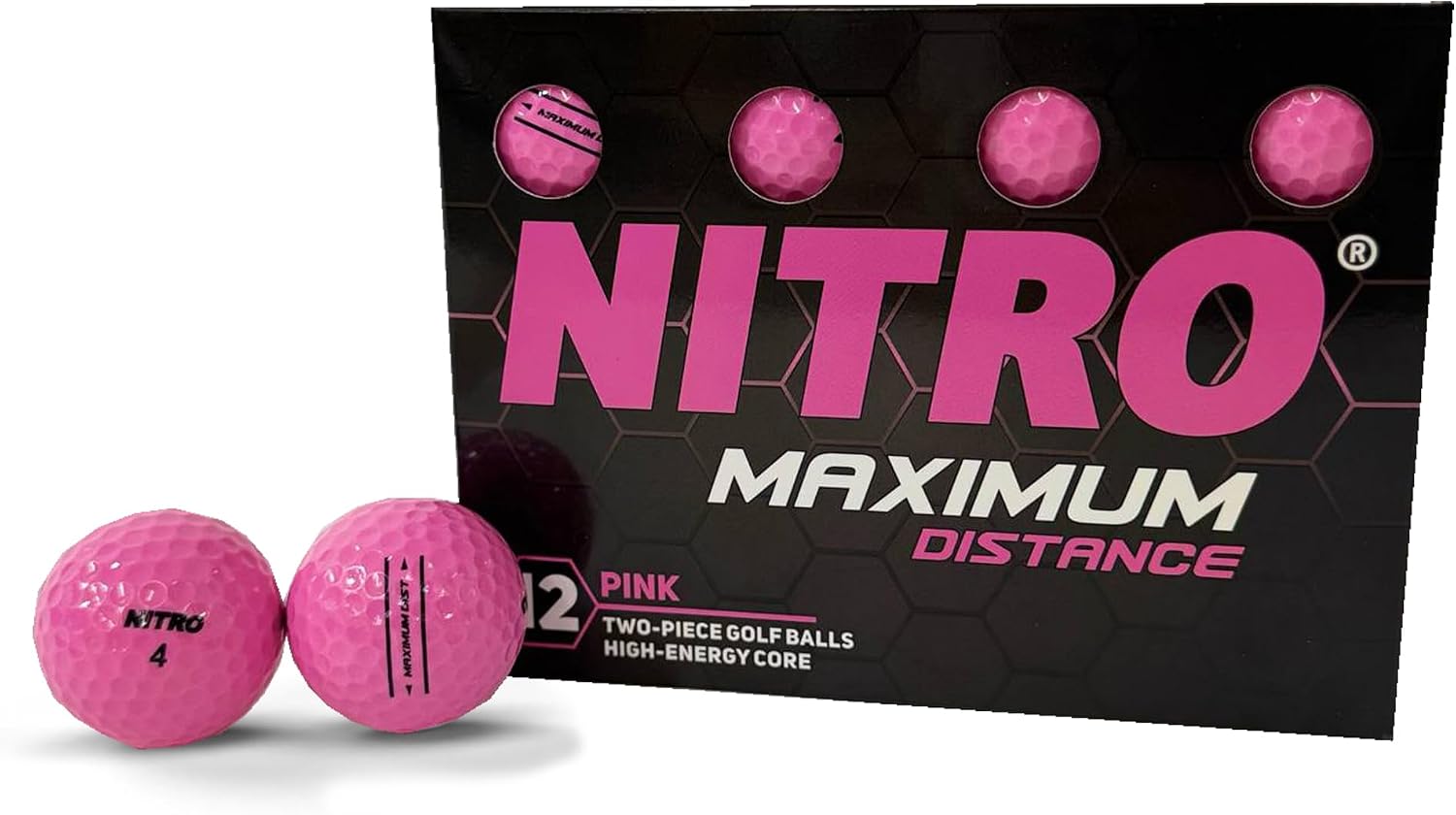 Nitro Maximum Distance Golf Ball (12-Pack)