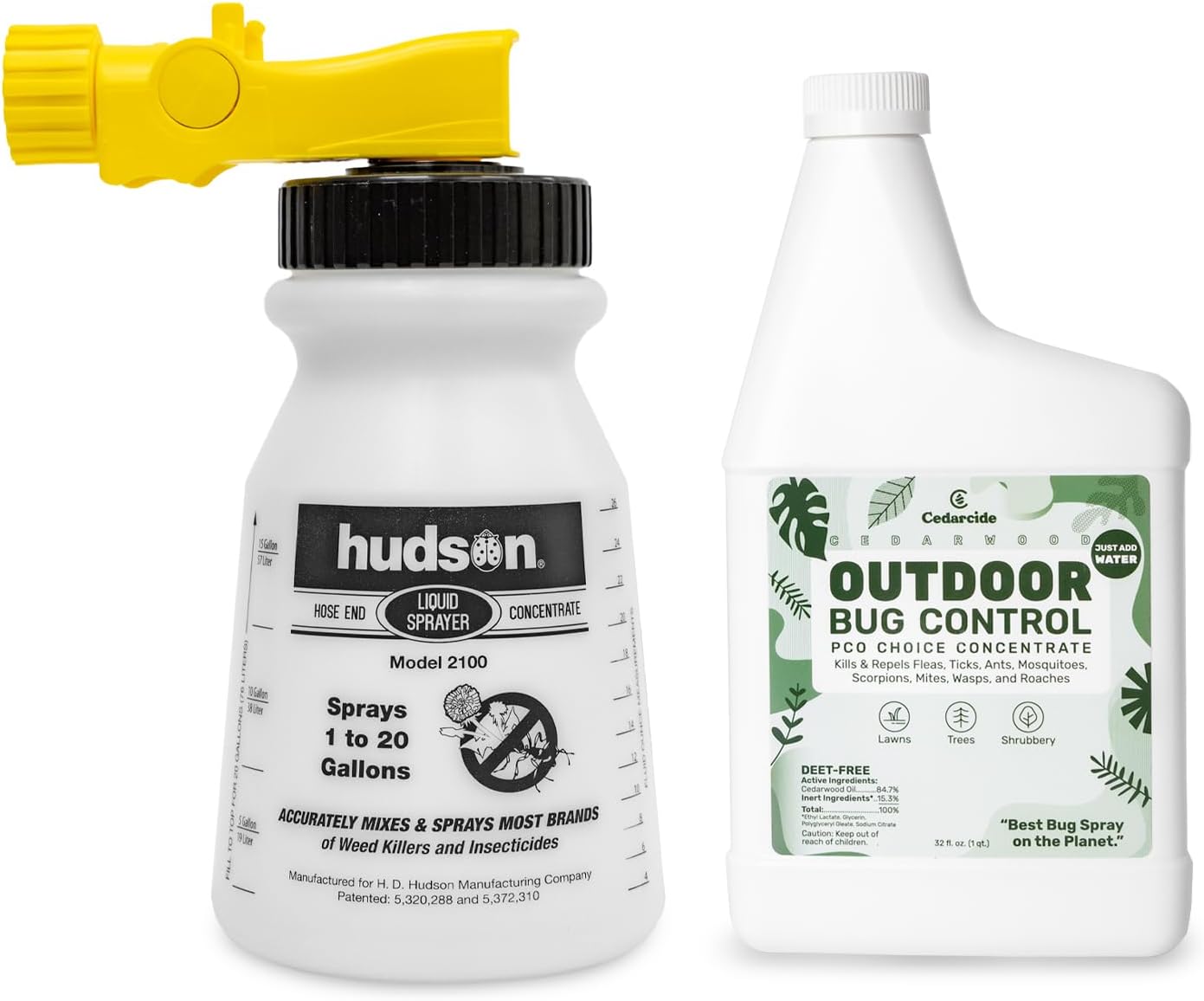 Cedarcide Outdoor Bug Control Concentrate | Kills & Repels Mosquitoes, Fleas