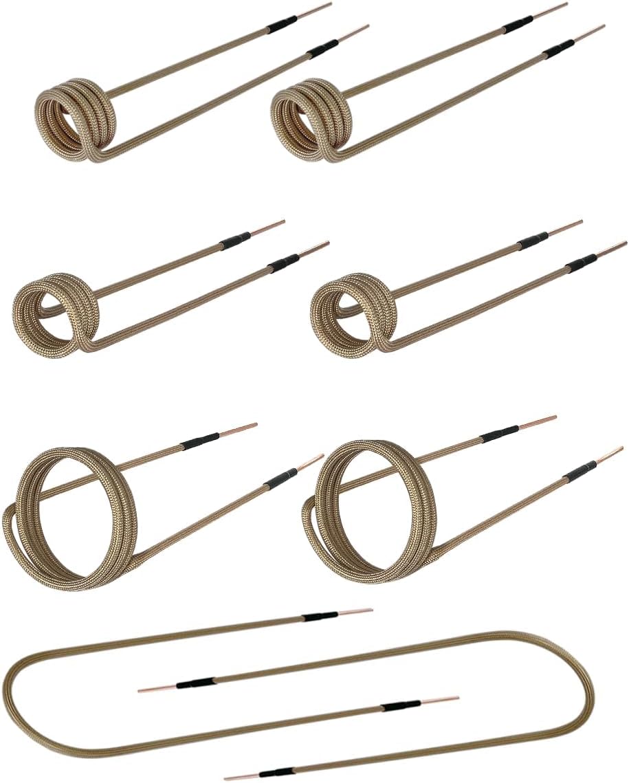 Solary Magnetic Induction Heater Coil - 8Pcs Durable Heating Coils