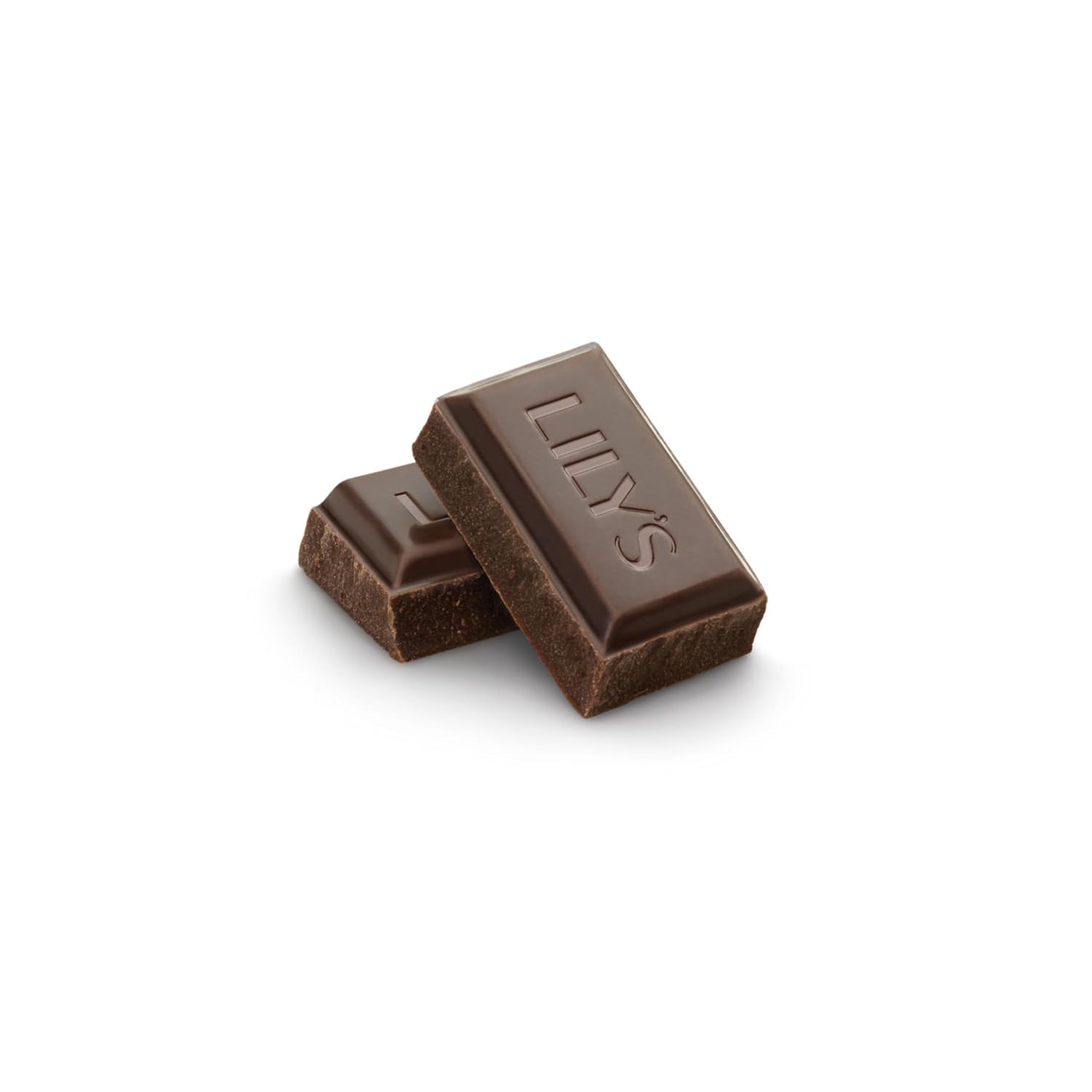 LILY'S Almond Dark Chocolate Style No Sugar Added, Sweets Bars, 3 oz (12 Count)