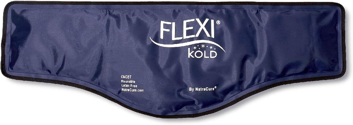 FlexiKold Neck Gel Cold Pack with Straps