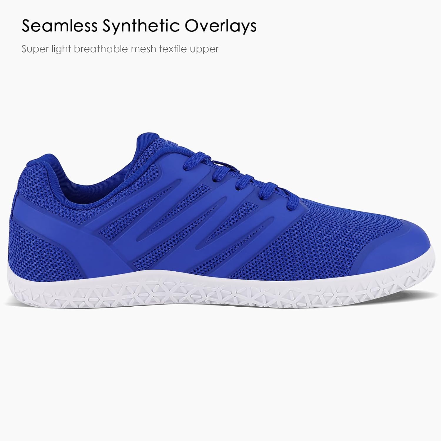 ASITVO Wide Men's Barefoot Zero Drop Sole Minimalist Sneakers Walking Shoes | Width Toe Box Cross Trainer Gym TPU Toe No-Sew Upper Grounding