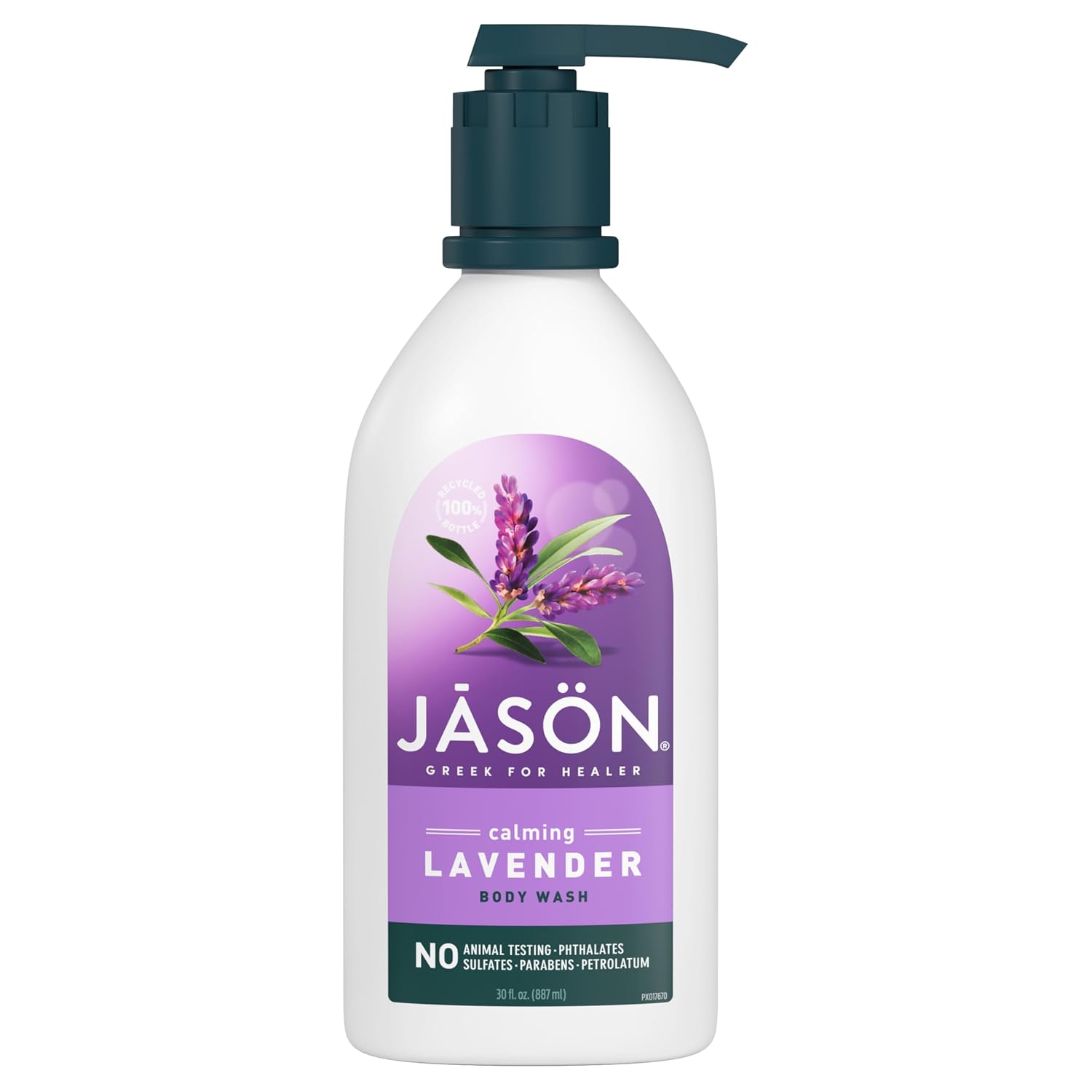 JASON Aloe Vera Shower Gel Body Wash - Soothing, Gentle Clean Feeling, 30 Fluid Ounces