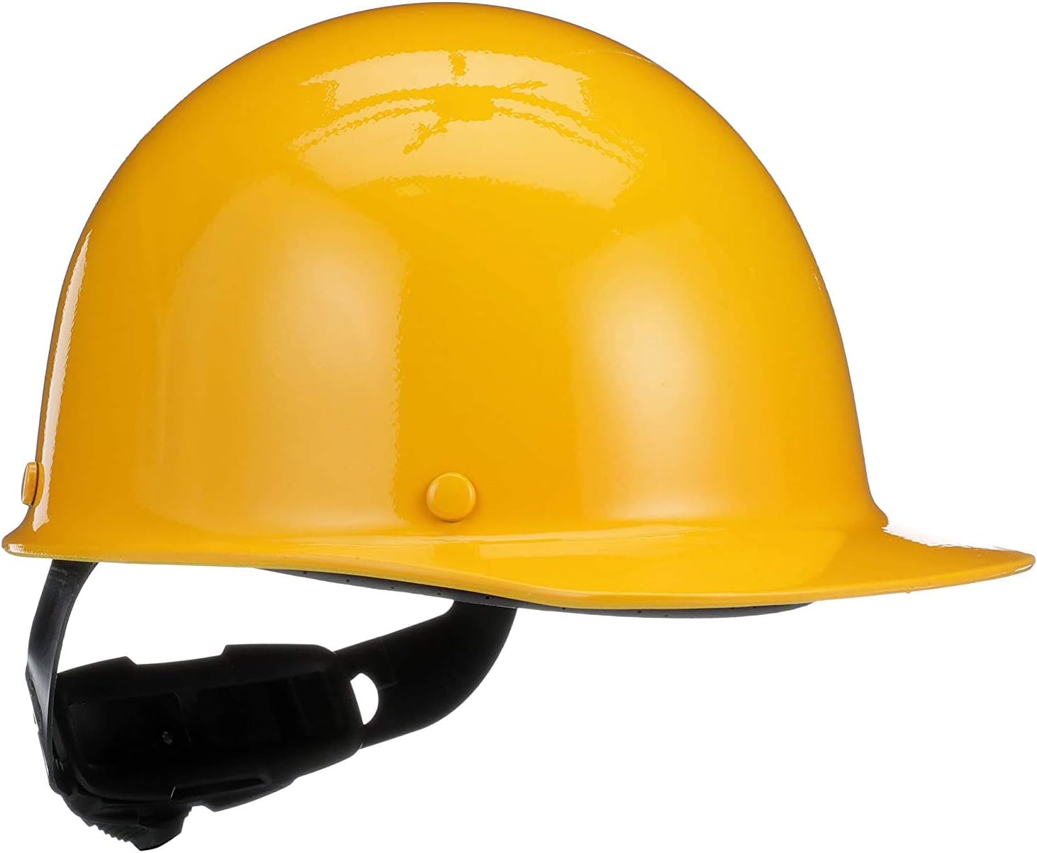 MSA Skullgard Cap Style Safety Hard Hat with Suspension - Non-Slotted Cap, Made of Phenolic Resin, Radiant Heat Loads up to 350F | Fas-Trac III Ratchet Suspension