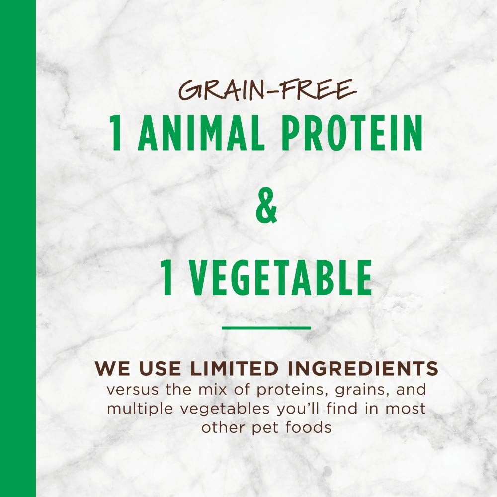 Instinct Limited Ingredient Diet, Wet Canned Dog Food, Grain Free - Real Turkey, 13.2 oz. Cans (Pack of 6) | Single animal protein and vegetable recipe, delicious loaf texture, real turkey entree, gentle on sensitive stomachs