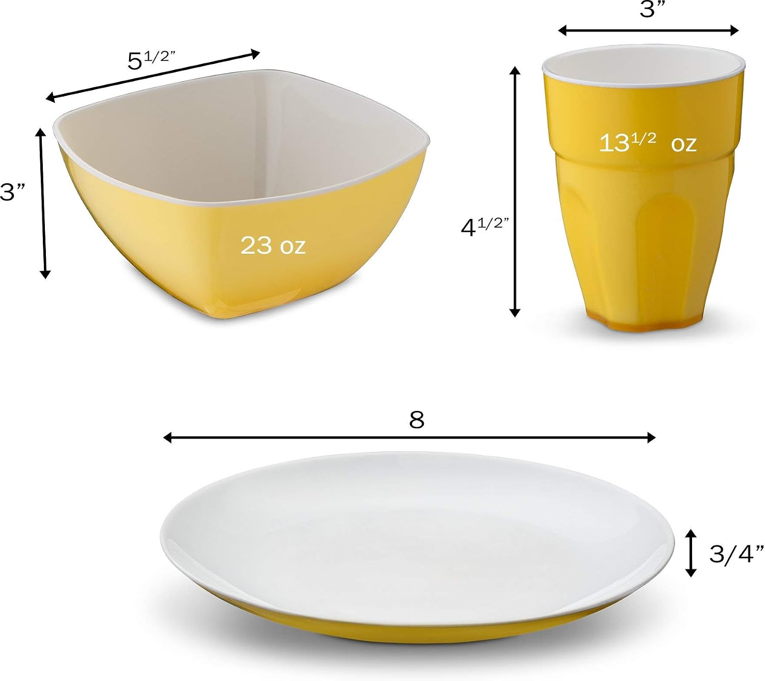 Reusable Plastic Party Dinnerware Set(12pcs) Ideal For Kids Fancy Hard Plastic Plates