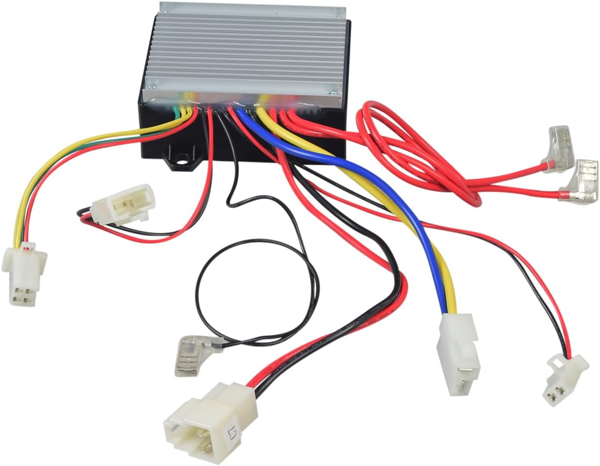 AlveyTech 24 Volt ZK2430-D-FS-ROHS Controller for The Razor MX350 Dirt Rocket Bike (Versions 33-36) - Replacement Motor Speed Control Module with 4-Wire Throttle Connector