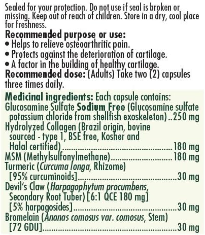 Nutri Flex Complete Joint Care Formula (180 Capsules) Nutri-Flex NutriFlex Brand: Naka