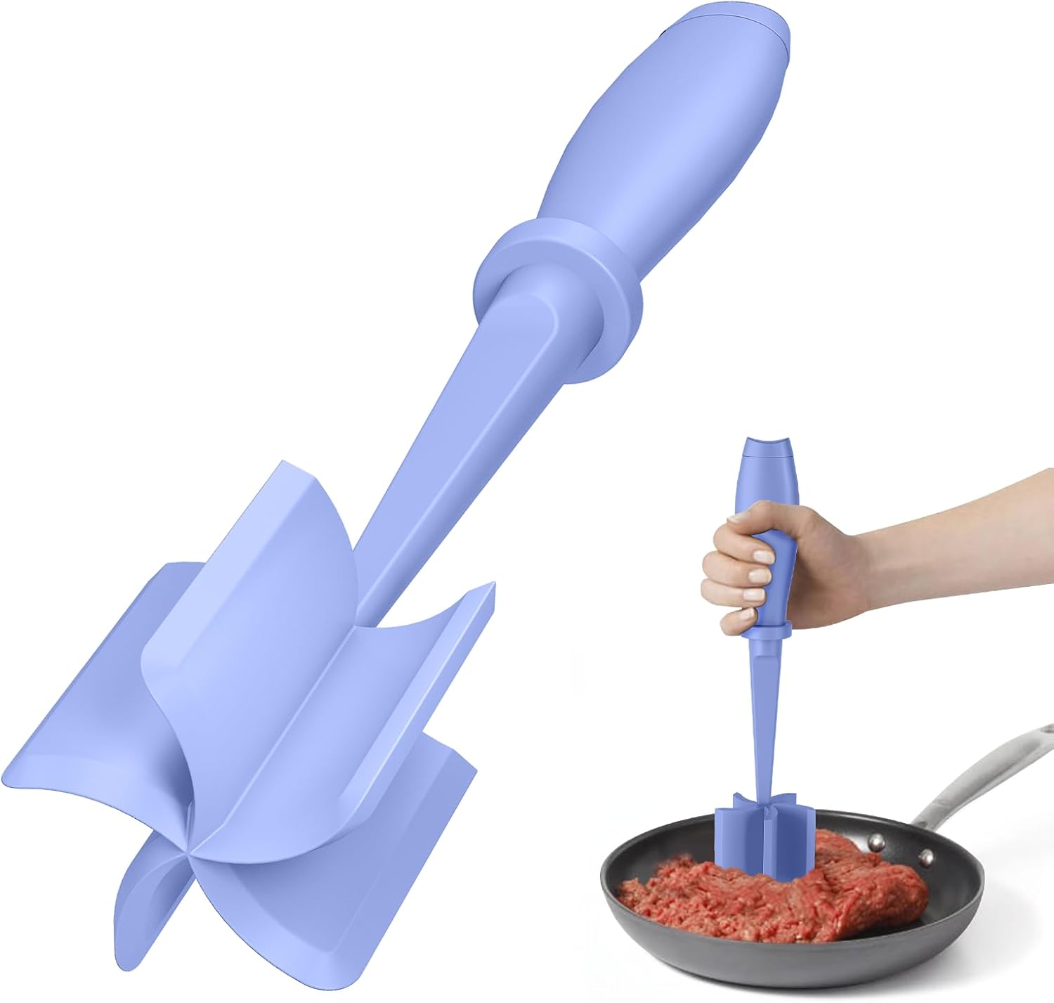 PGYARD Meat Chopper Hamburger Grinder, Kitchen Smasher for Ground Beef