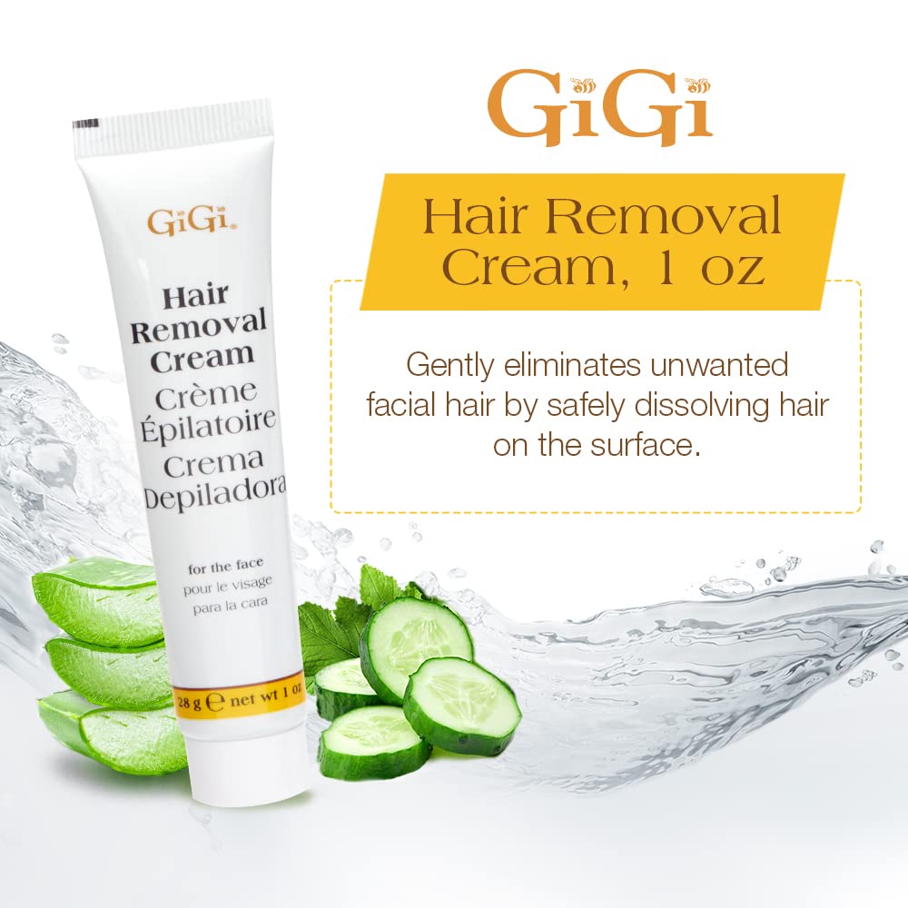 Gigi Hair Removal Cream, for the Face, and Calming Balm Set