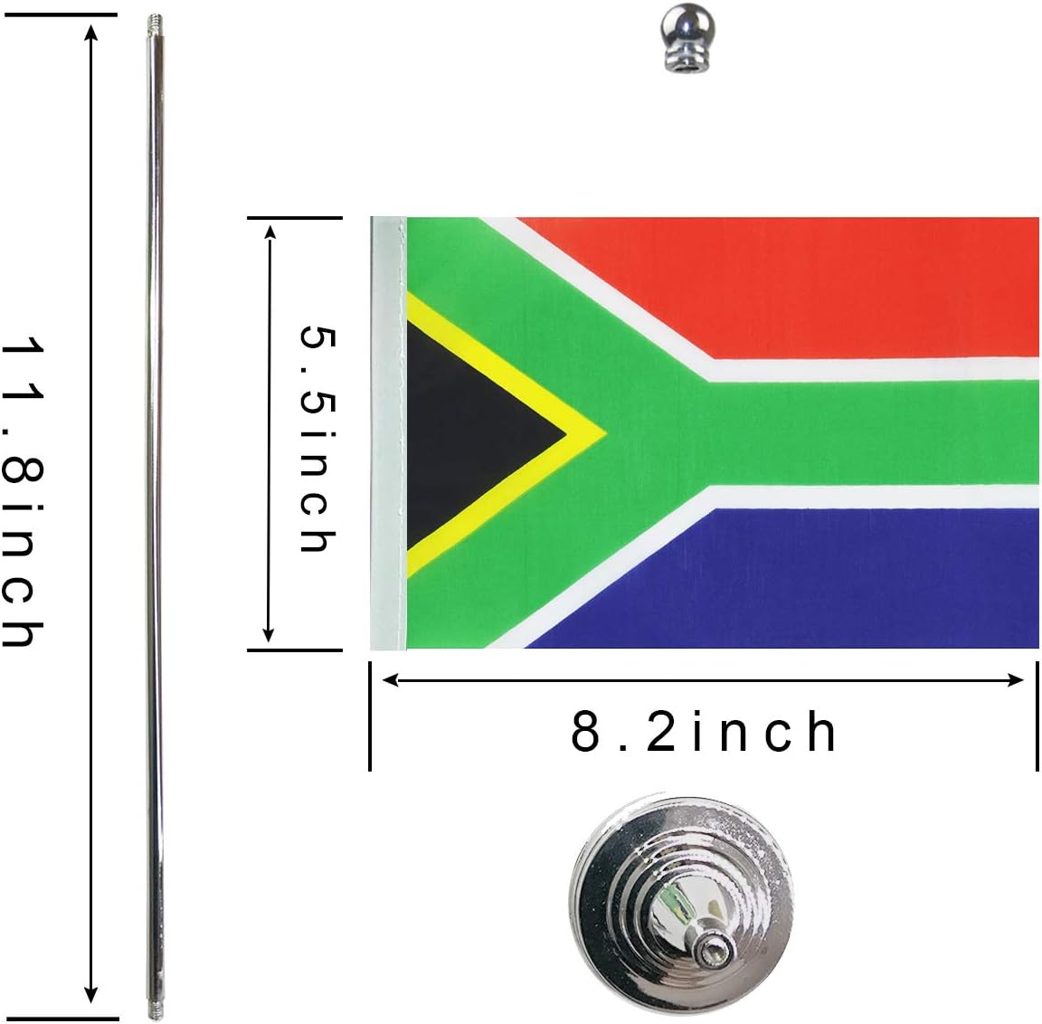 Nicaragua Flag - Table & Desk Flag, Office Decor, Festival Banners
